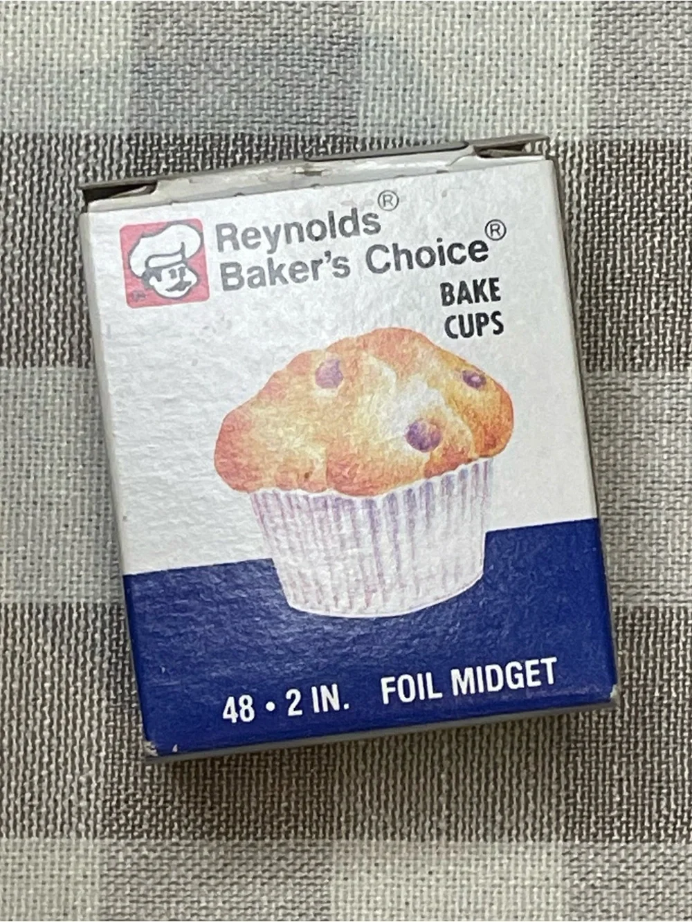Vintage Reynolds Baker's Choice Silver Foil Bake Cups - 48 Count